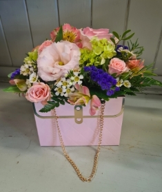 Designer bag (pink)