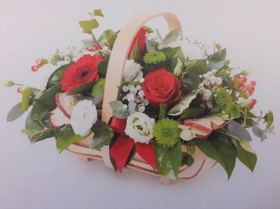Festive Basket arrangement