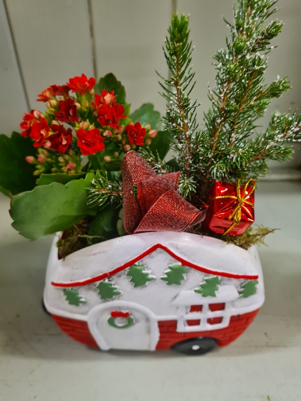 Christmas caravan