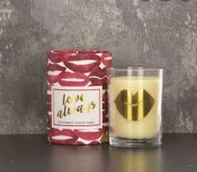 Love always scented candle