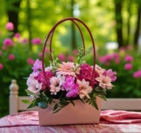 Country bag pink